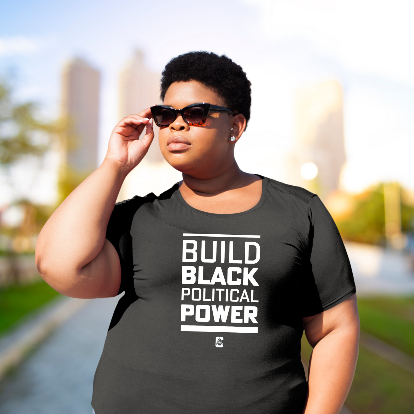 BUILD BLACK POLITICAL POWER TEE