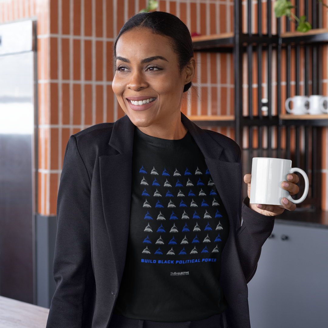 BLUE AND WHITE DOME TEE AND HOODIE